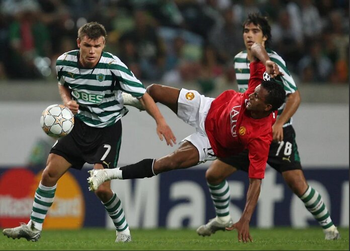 Измайлов в составе "Спортинга"