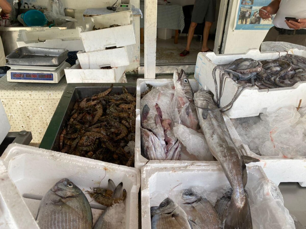 Рыбный хаос на прилавке