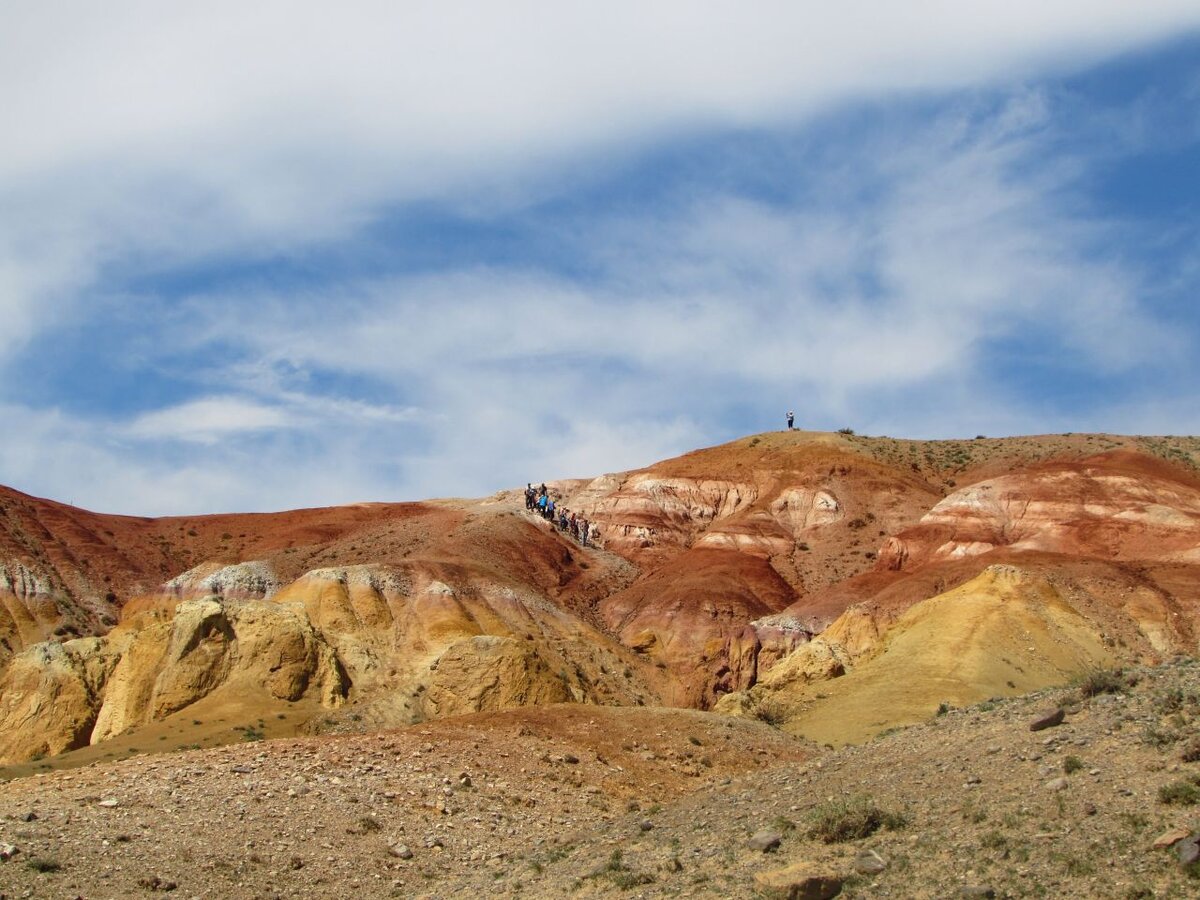 А так-то я на самую вершинку забралась!