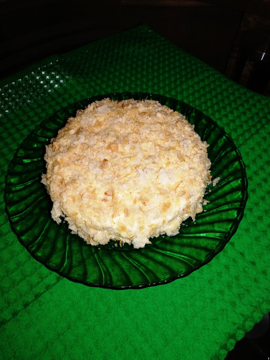 Настолько быстро я тортики еще не собирала. 