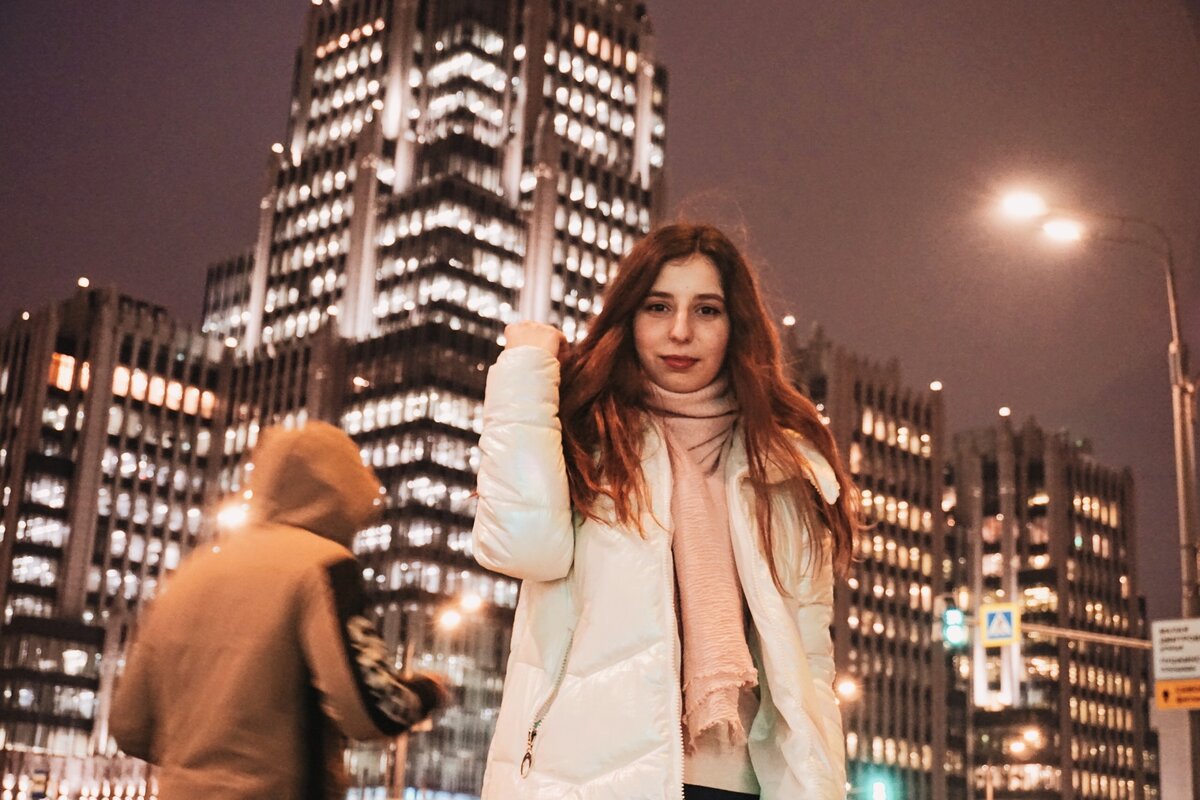 Пример работы с двойной экспозицией