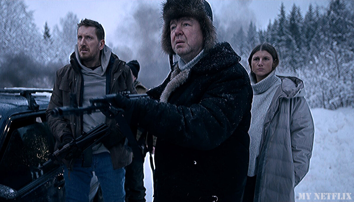 На пути к спасению. Кадр из сериала "Эпидемия"