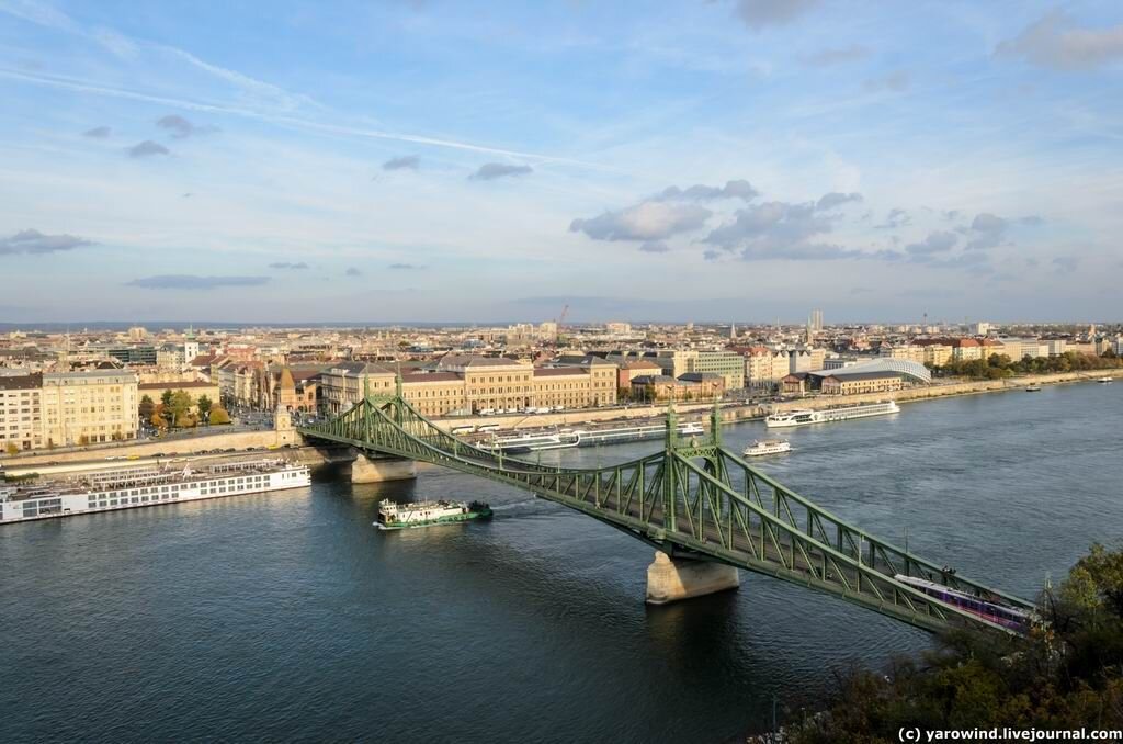 Будапешт. Гора Геллерт