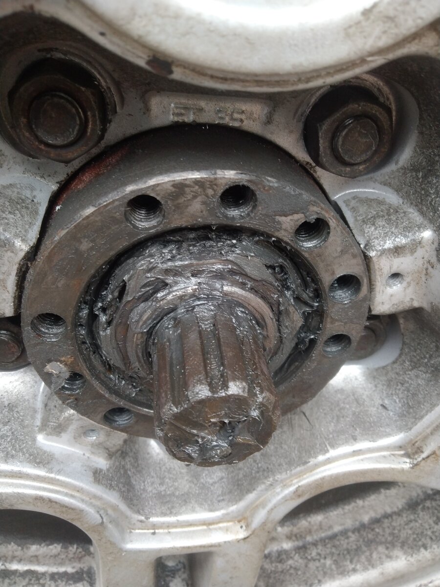 гребенка полуоси