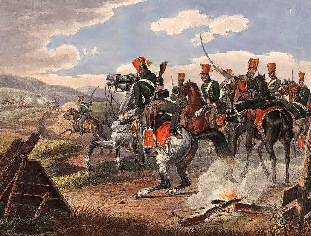 Кавалерия Австрии.