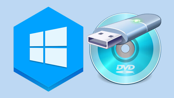 Где скачать бесплатно Windows 10 и как сделать загрузочную флешку или записать ISO-образ диска?