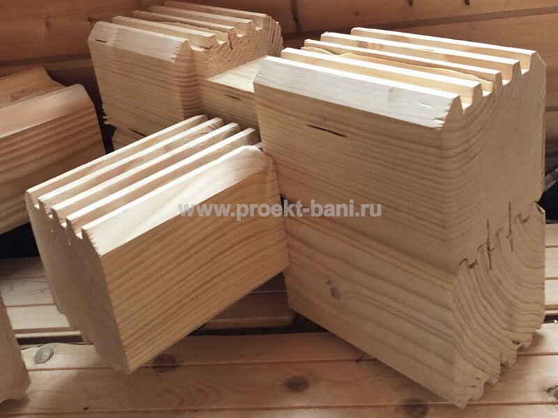 профилированный брус камерной сушки