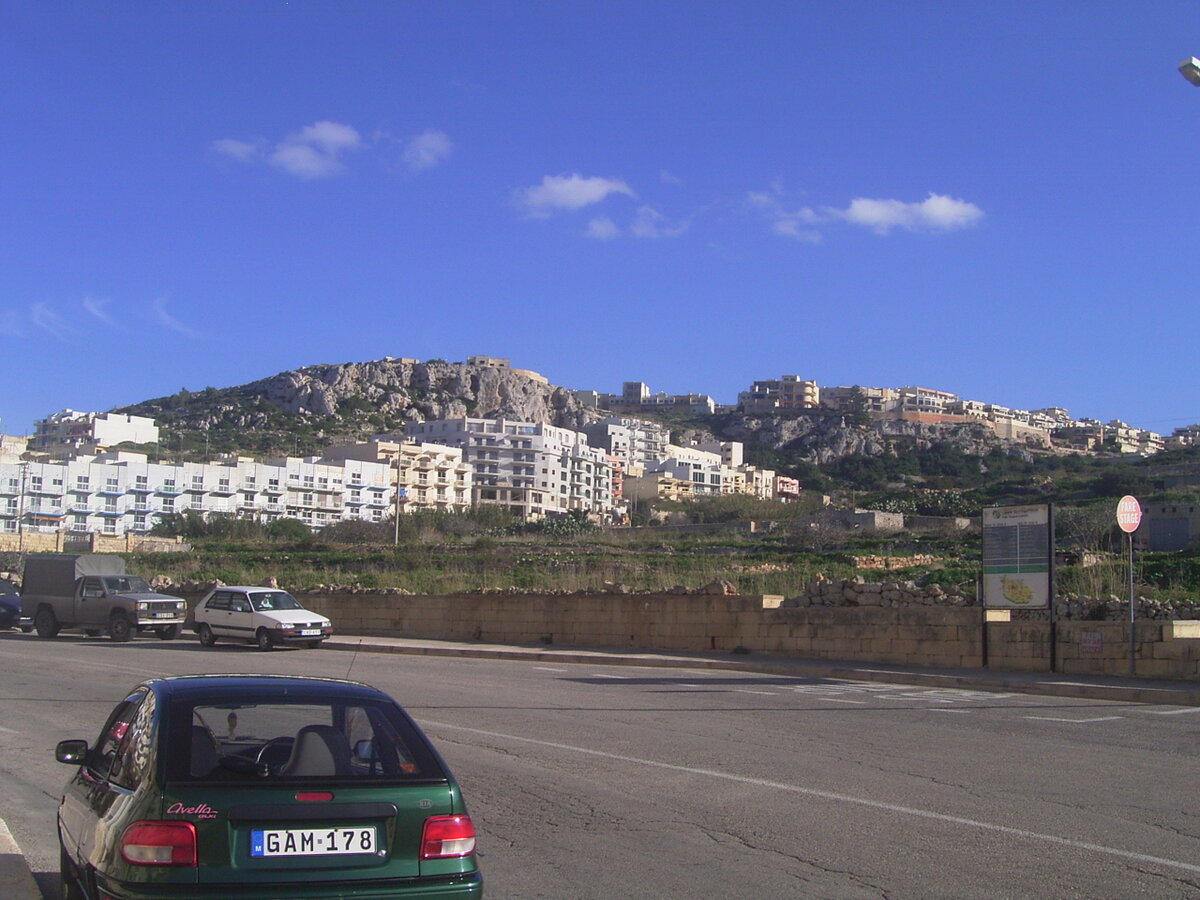 Мальта из окна автобуса