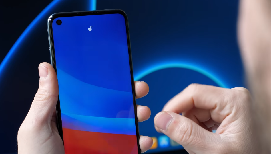 Realme Narzo 50 display desing image