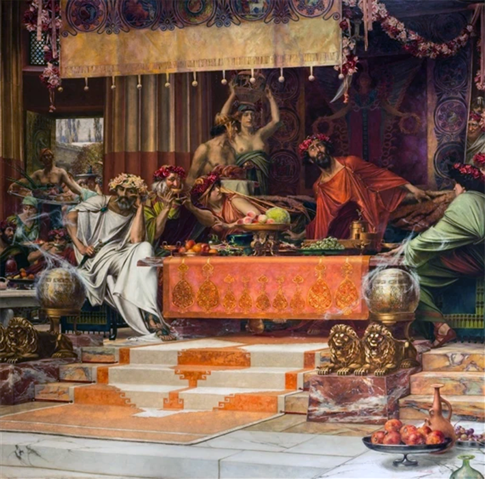 Герберт Ганди. Дамоклов меч, ок. 1920