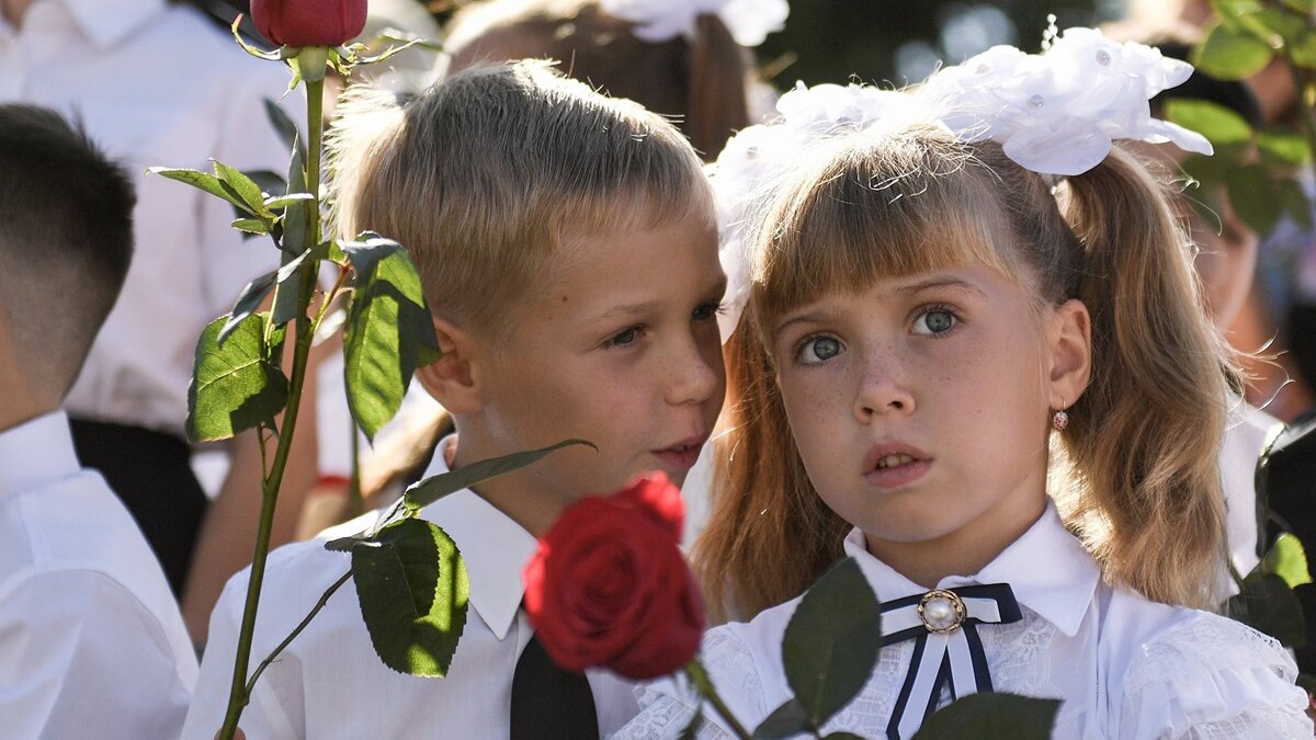    Начало учебного года в городах России© РИА Новости . Константин Михальчевский