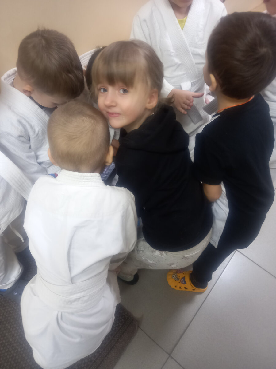 Тренировка в дзюдо