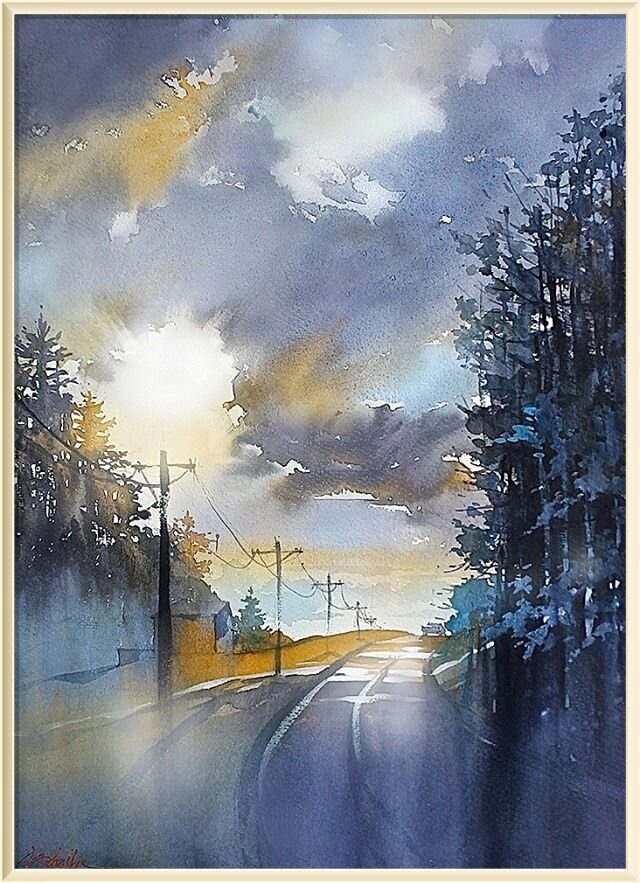  © Томас Шаллер  / Thomas W. Schaller / * 1967 /   Road Home / Дорога домой