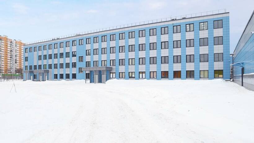    Высокотехнологичный электробусный парк — в районе Митино на северо-западе Москвы © Telegram-канал «Дептранс Москвы»