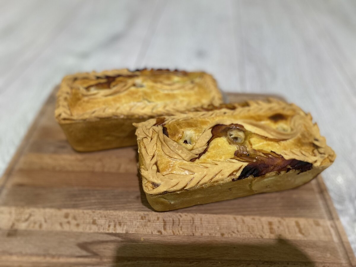 Французский мясной пирог pate en croute