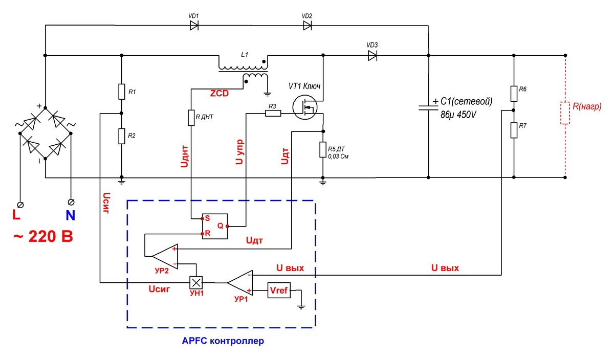 002_02 Power Factor Correction (PFC). Устройство и принцип действия. |  Типичный телемастер | Дзен