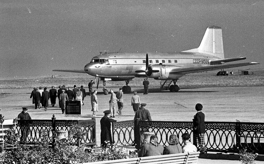 Аэропорт в 1958 году. Всеволод Тарасевич/МАММ/МДФ