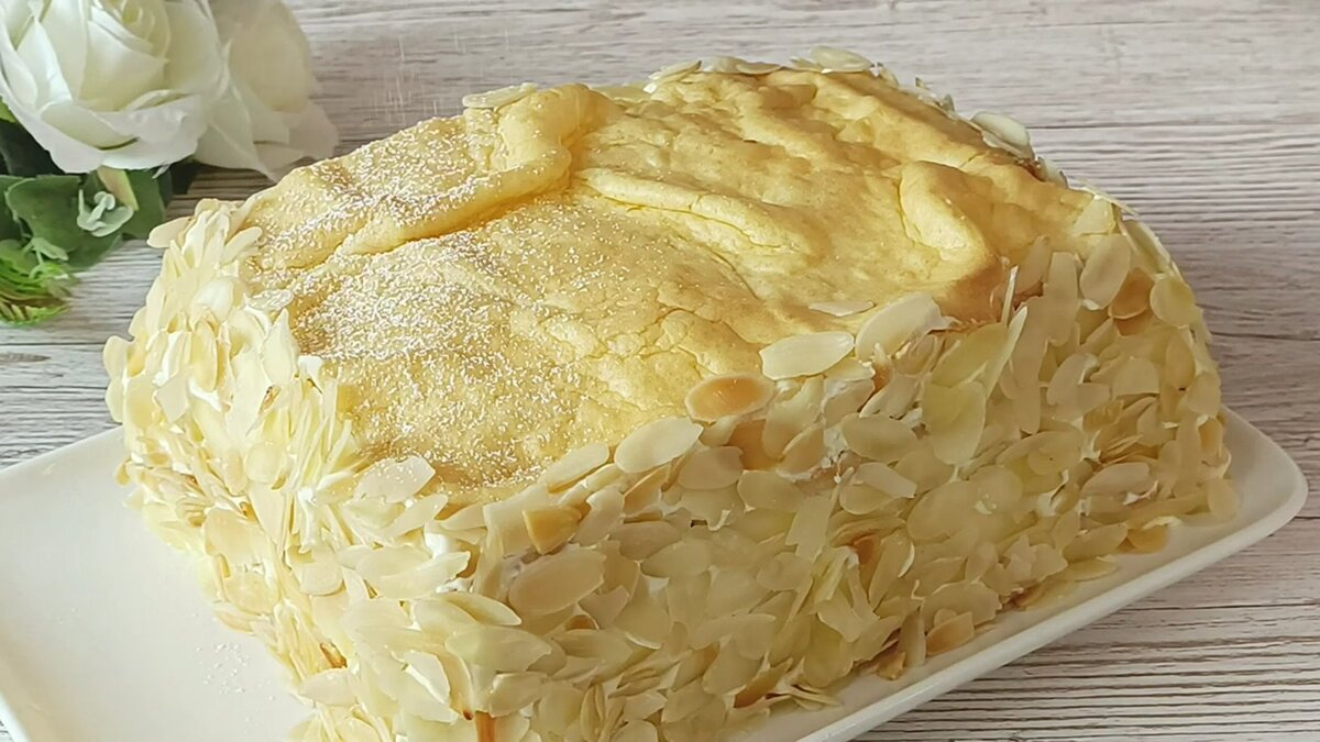 Торт из греческого теста
