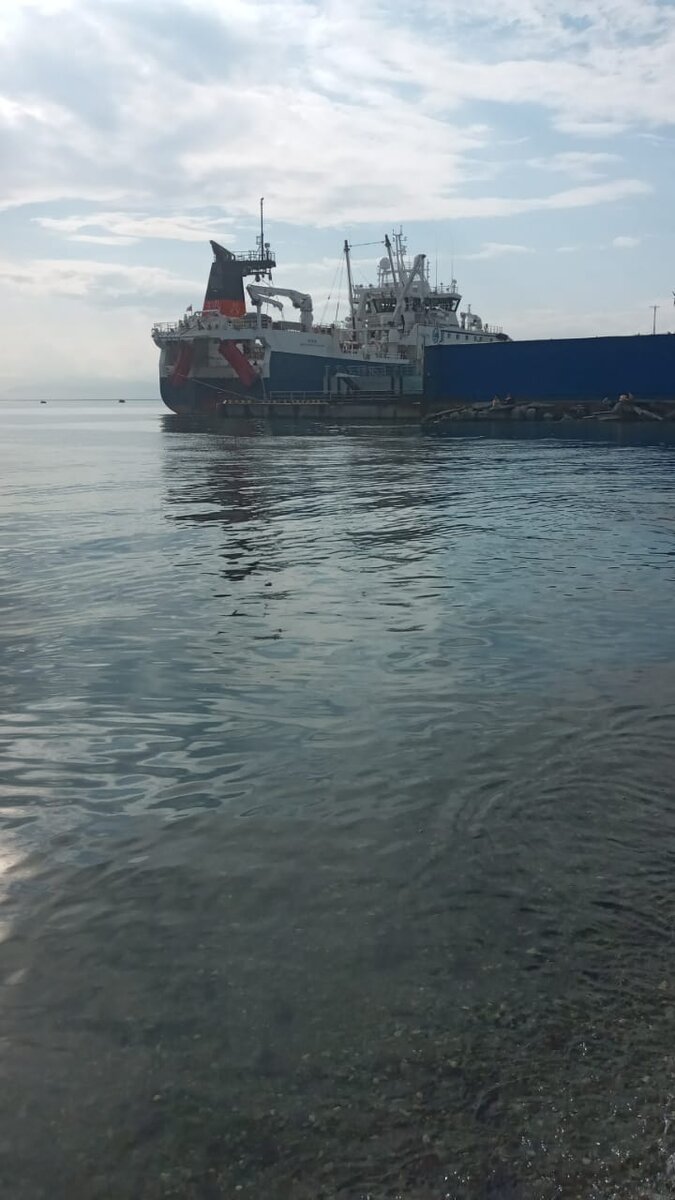 Бухта в Петропавловске, центр города