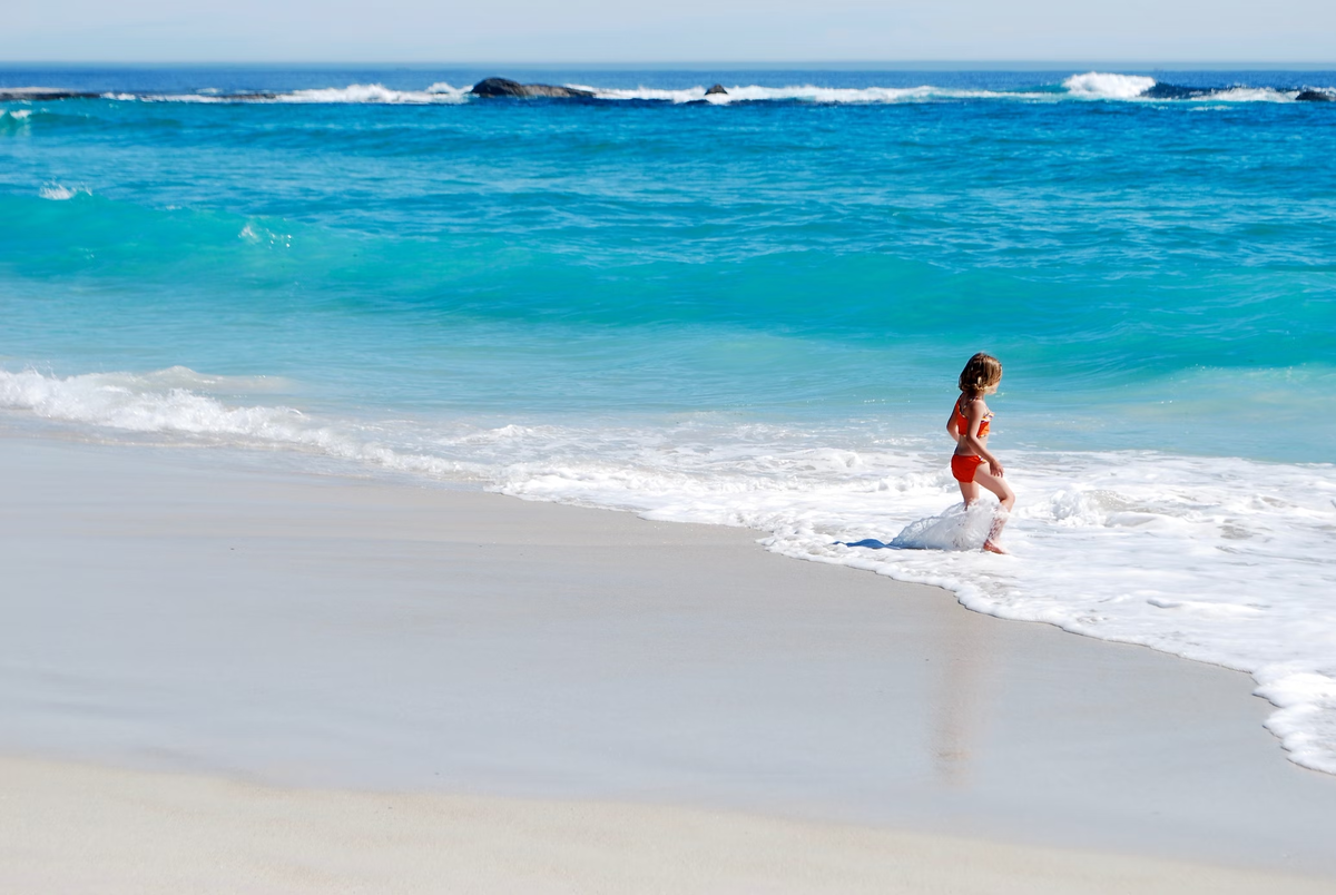 Южный Гоа — отличное место для пляжного отдыха, в том числе с детьми.