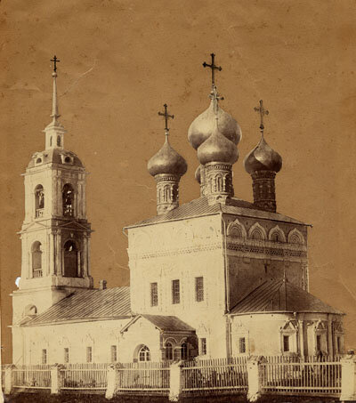 Храм до перестройки 1884 года, из открытых источников 