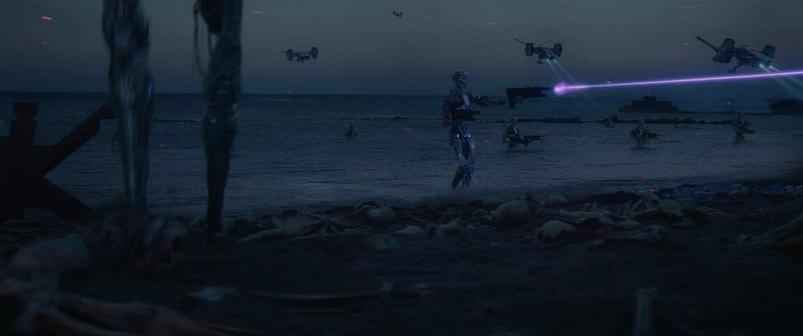 Терминаторы снова смоделированы на компьютере и это снова заметно