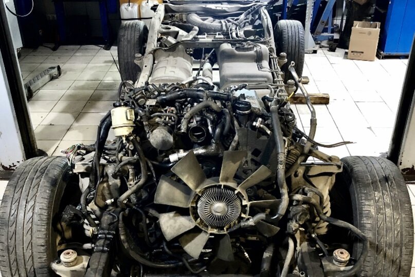 Ремонт двигателя Nissan Pathfinder (Патфайндер) в Москве