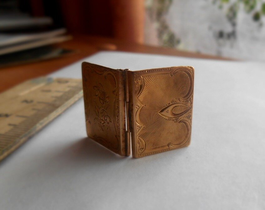 Золотой кулон (фото из личного архива)