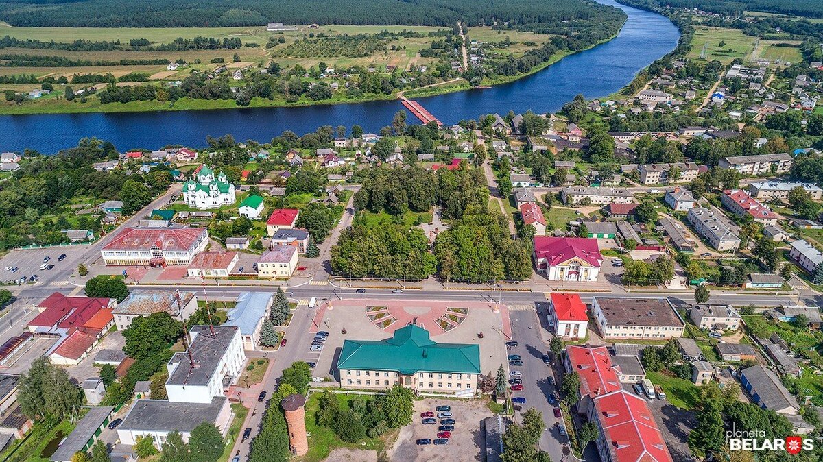 Бешенковичи - небольшой городок на берегу Западной Двины | Домашний турист  | Дзен