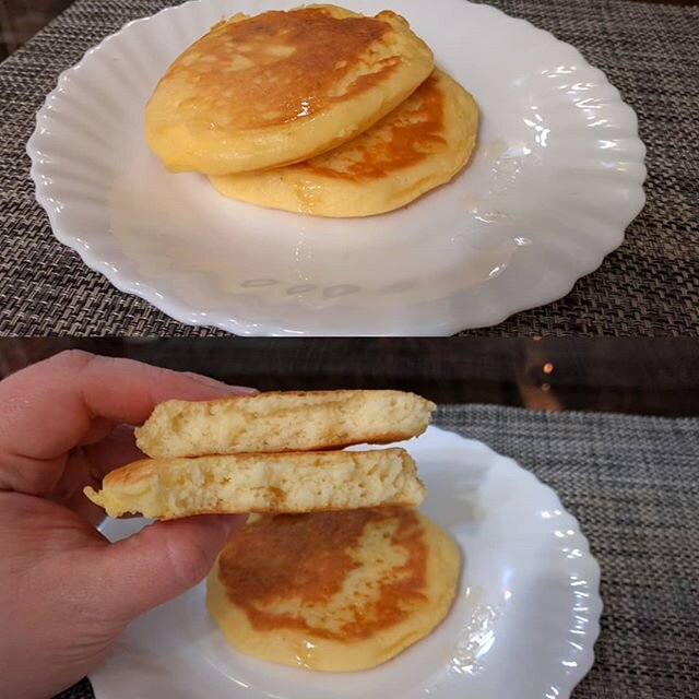 Сырные оладьи с творогом