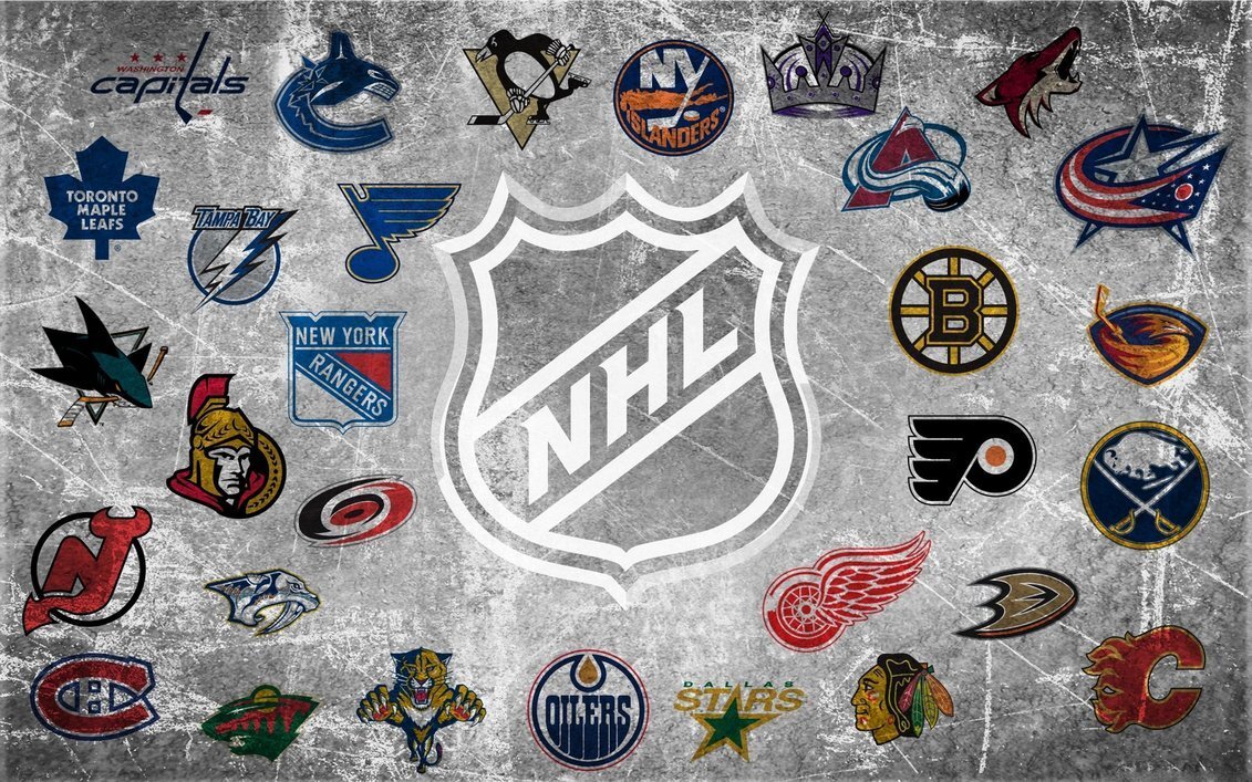 Логотип и команды НХЛ