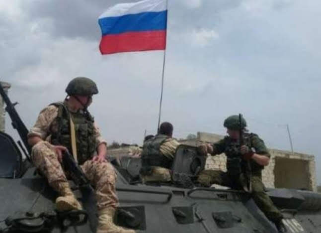 Наши военные в Сирии.