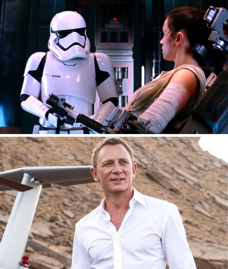 © Star Wars: Episode VII - The Force Awakens / Lucasfilm   © Spectre / Columbia Pictures  