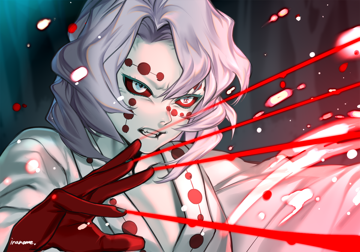 Демон Slayer Kimetsu. Руй клинок рассекающий демонов. 5 низшая луна