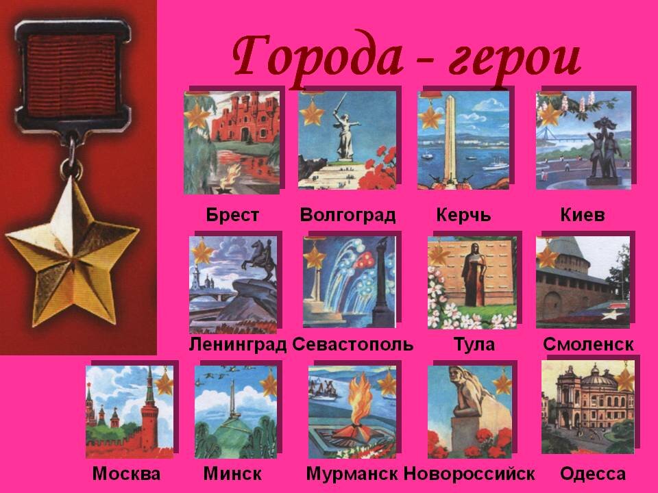 Индивидуальный проект города герои
