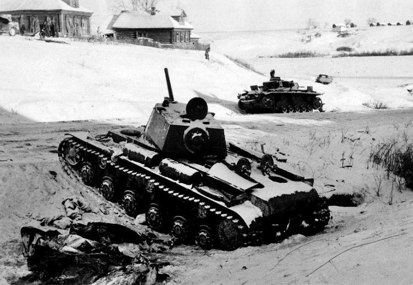 Танки КВ в битве за Москву 1941