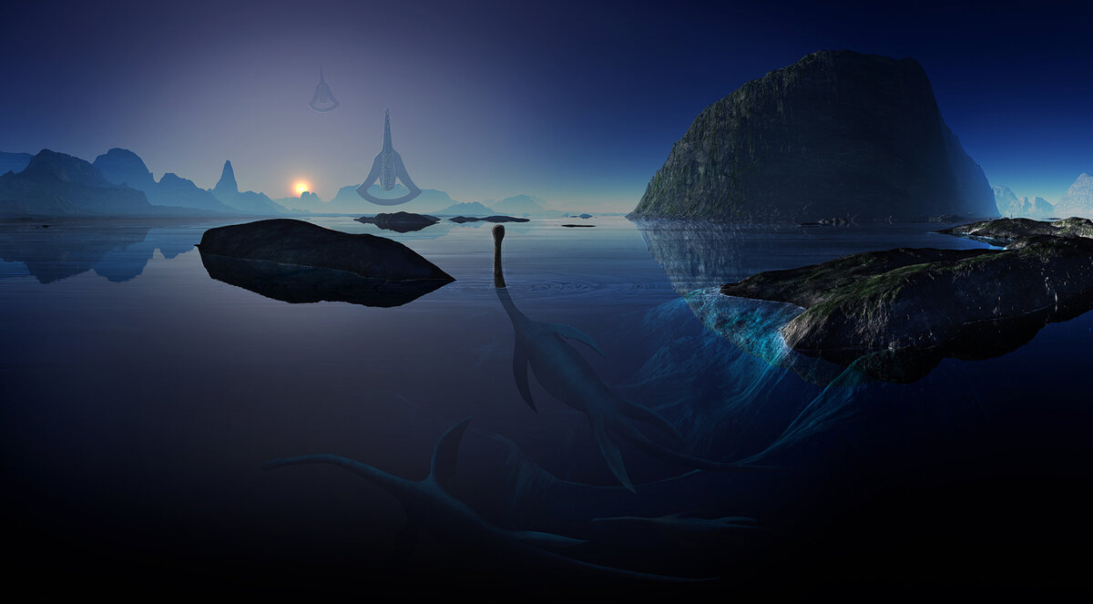 Работа худ. Эда Лопеса (источник - Яндекс-картинки)