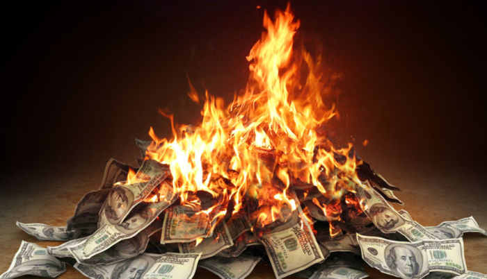 Налоги сжигают ваши доходы...
