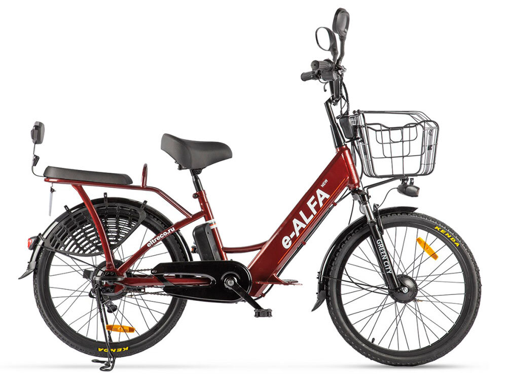 Электрический велосипед Green City E-ALfa
