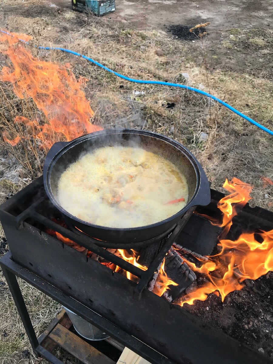 Плов на даче. Готовим вкусно для всех. | Вадим Гончарук | Дзен