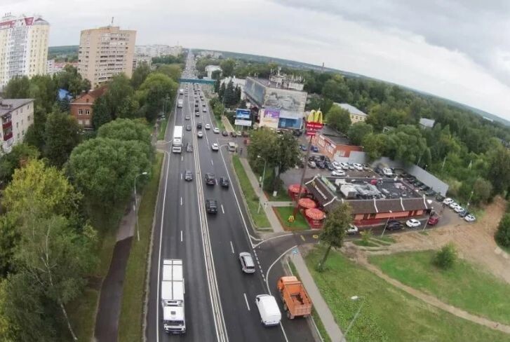 Солнечногорск, новые дороги, транспортные развязки, много транспорта до Москвы