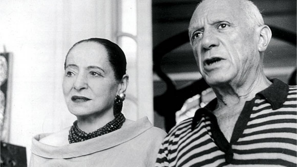 Хелена Рубинштейн и Пабло Пикассо
