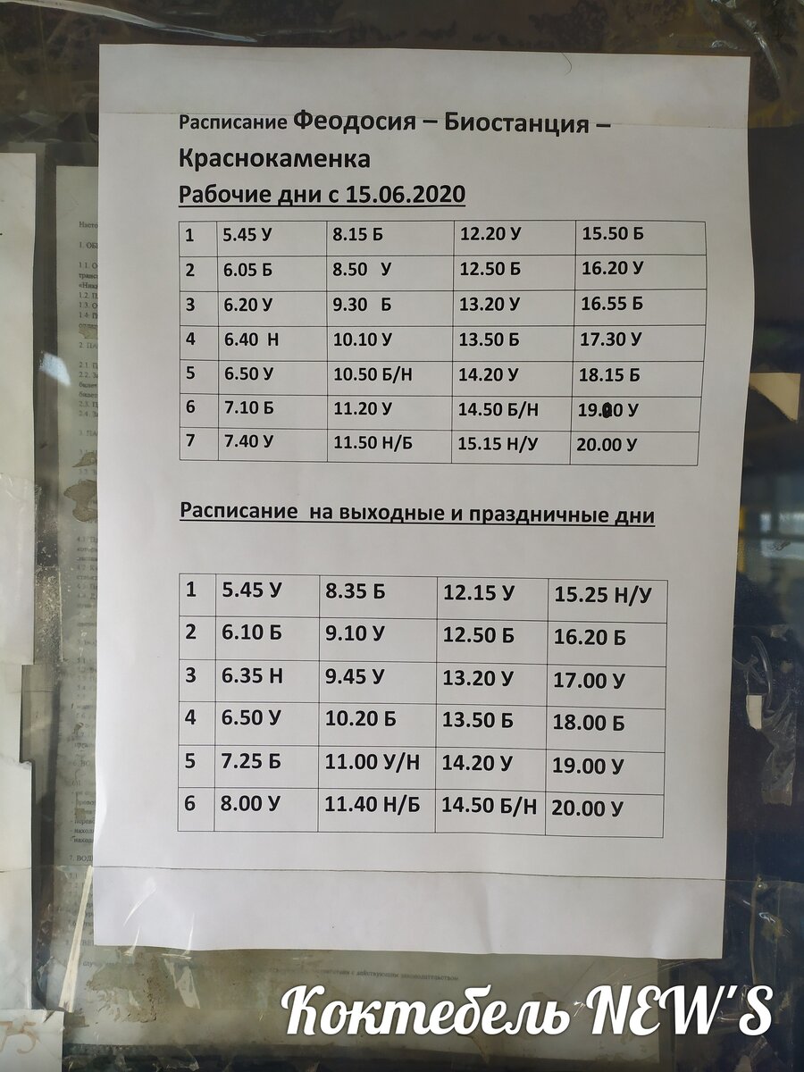 Расписание 4 автобуса феодосия