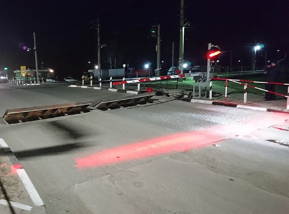 Проецирование на сухой асфальт