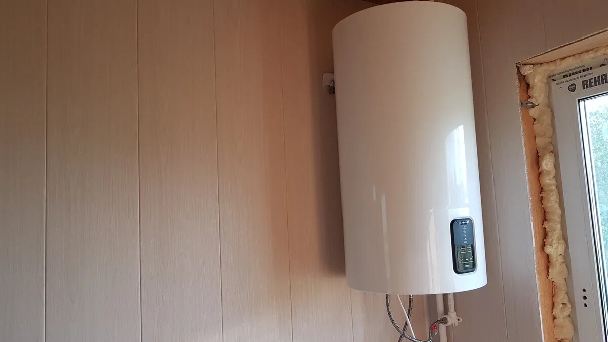 Водонагреватель на месте