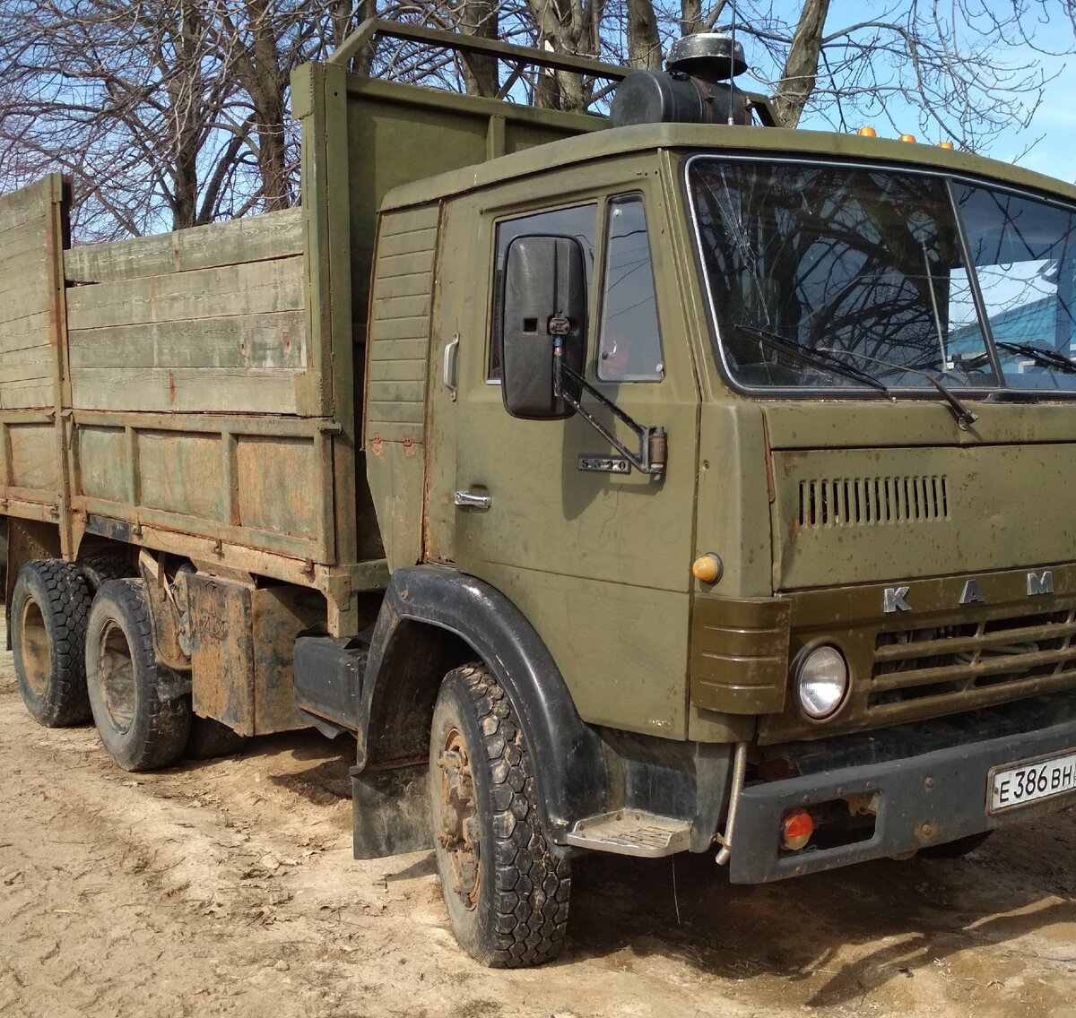 КАМАЗ-53212 с спальником 