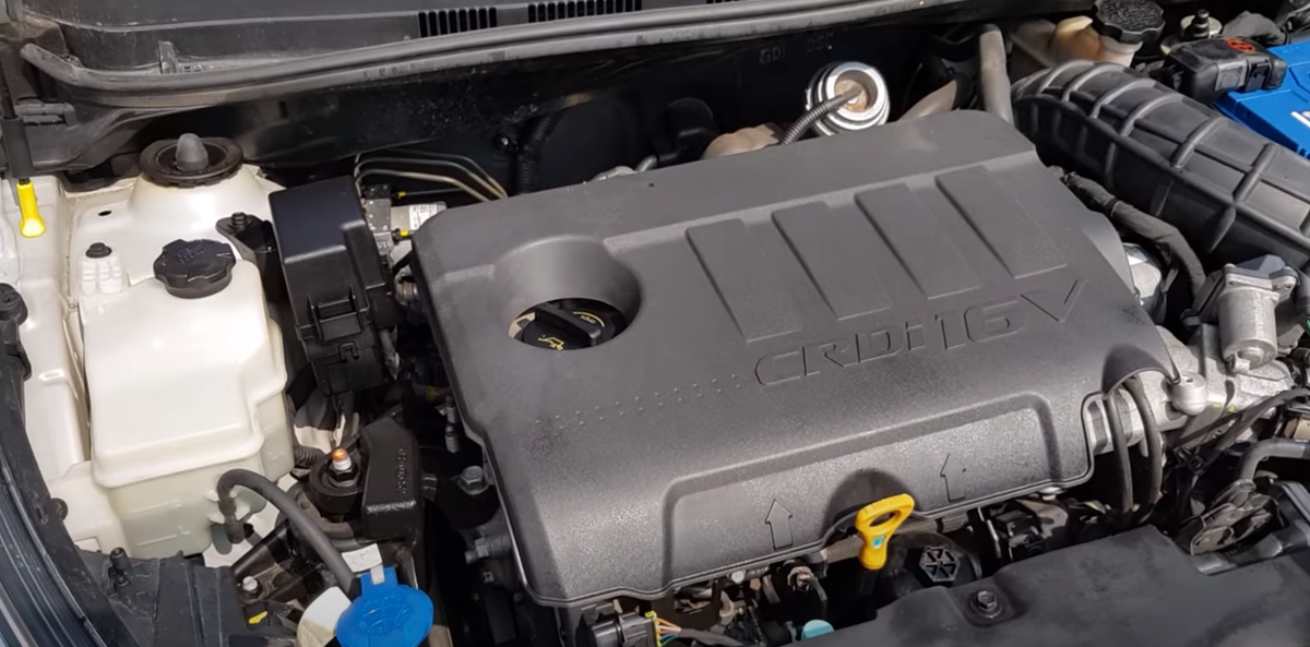 Дизельный турбомотор отлично вписался под капот Hyundai Solaris