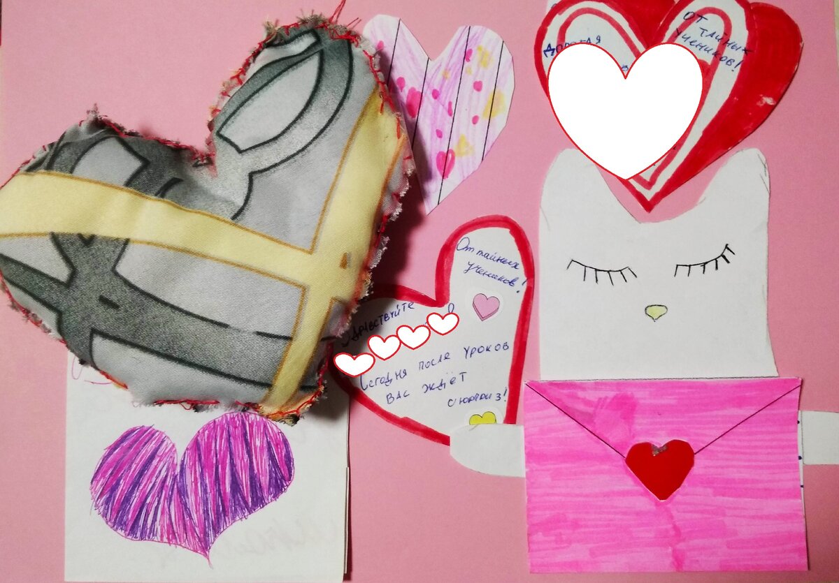 несколько сохранившихся у меня валентинок