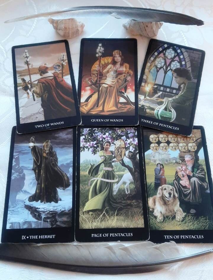 6 Карт ТАРО - Расклад, личная фотография