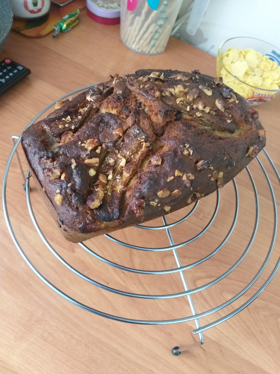 Ароматный и вкусный  "Банановый хлеб" готов! 